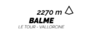 Balme - Vallorcine Logo